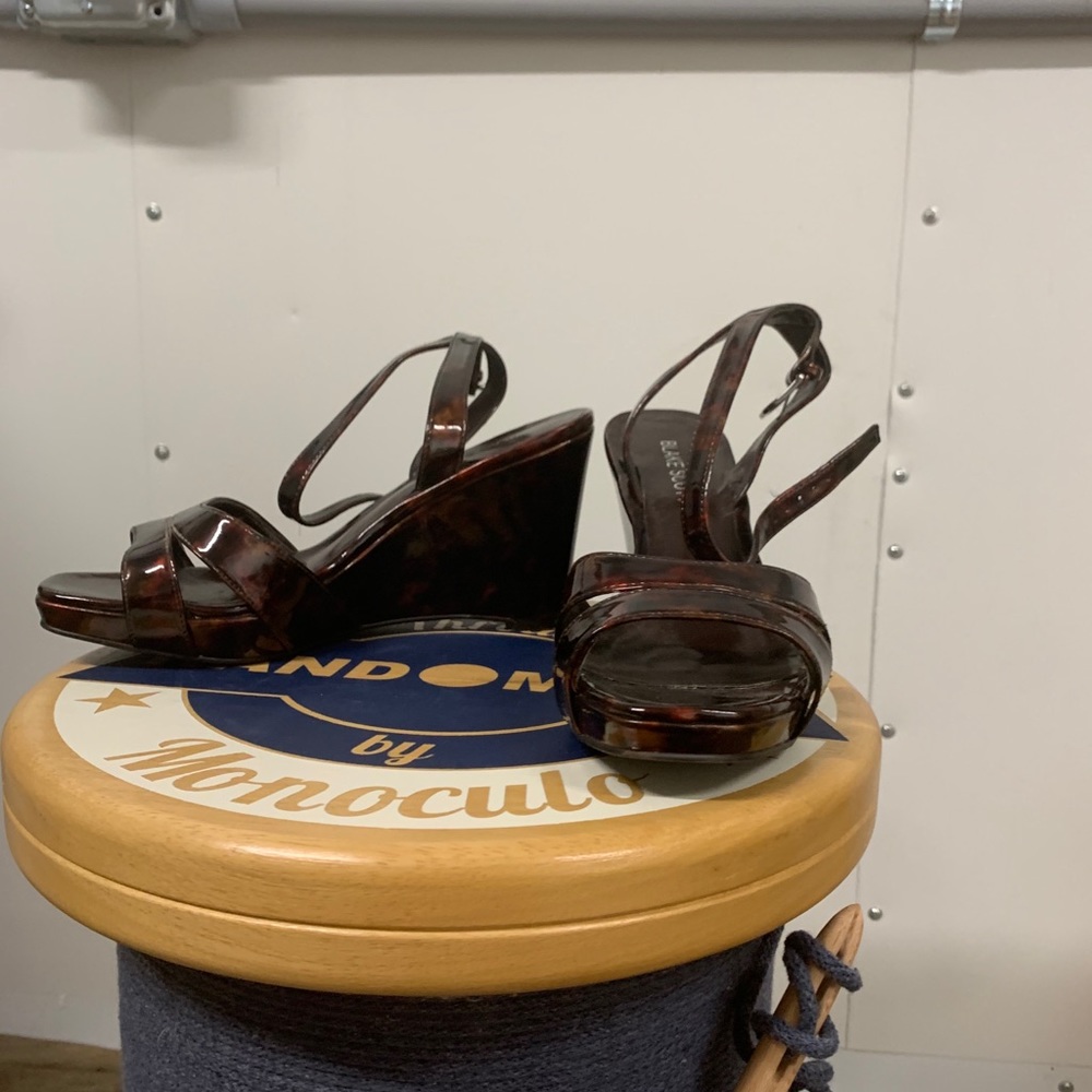 Blake Scott Brown Heels with straps